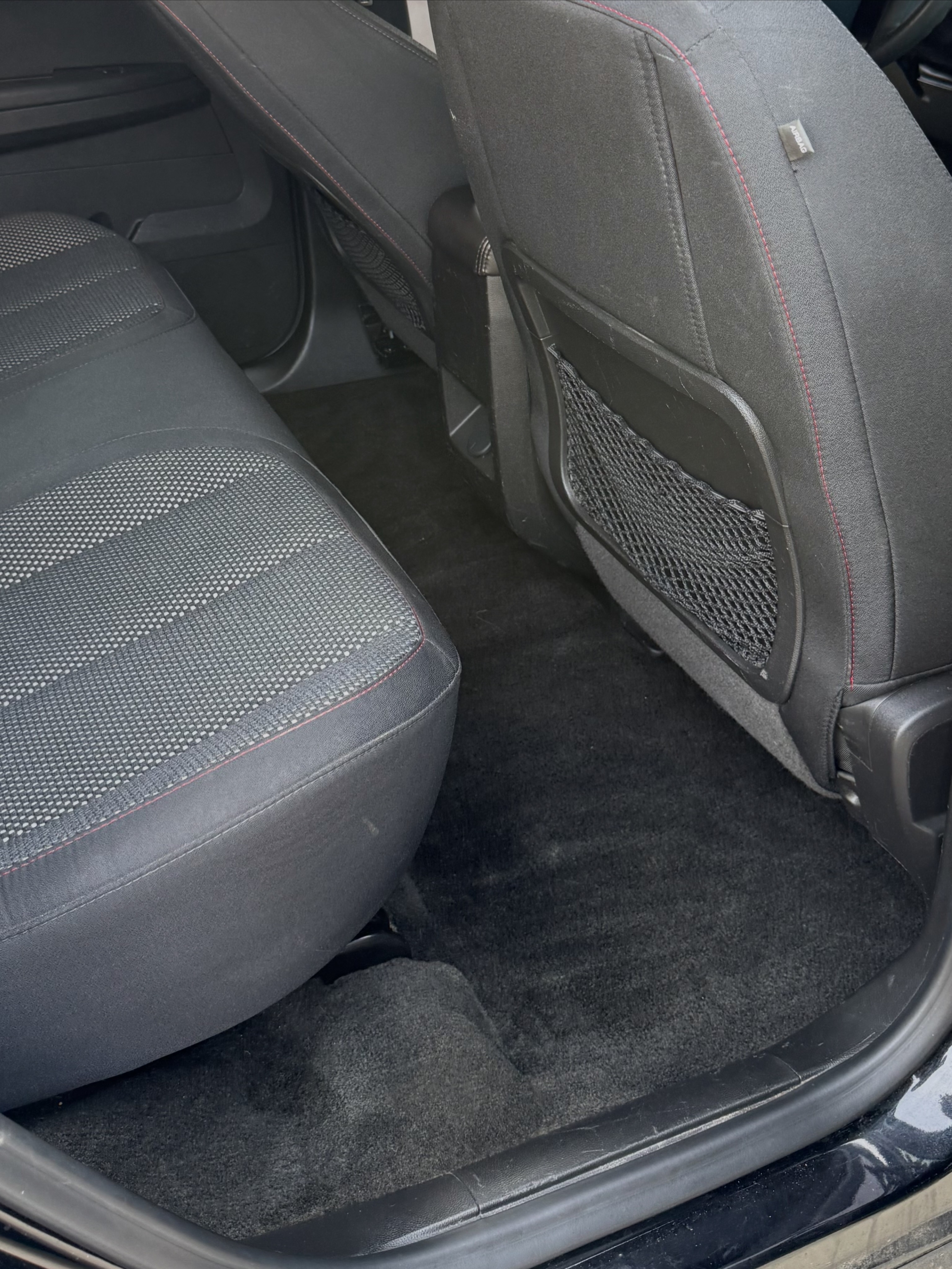 Clean car floor after detail