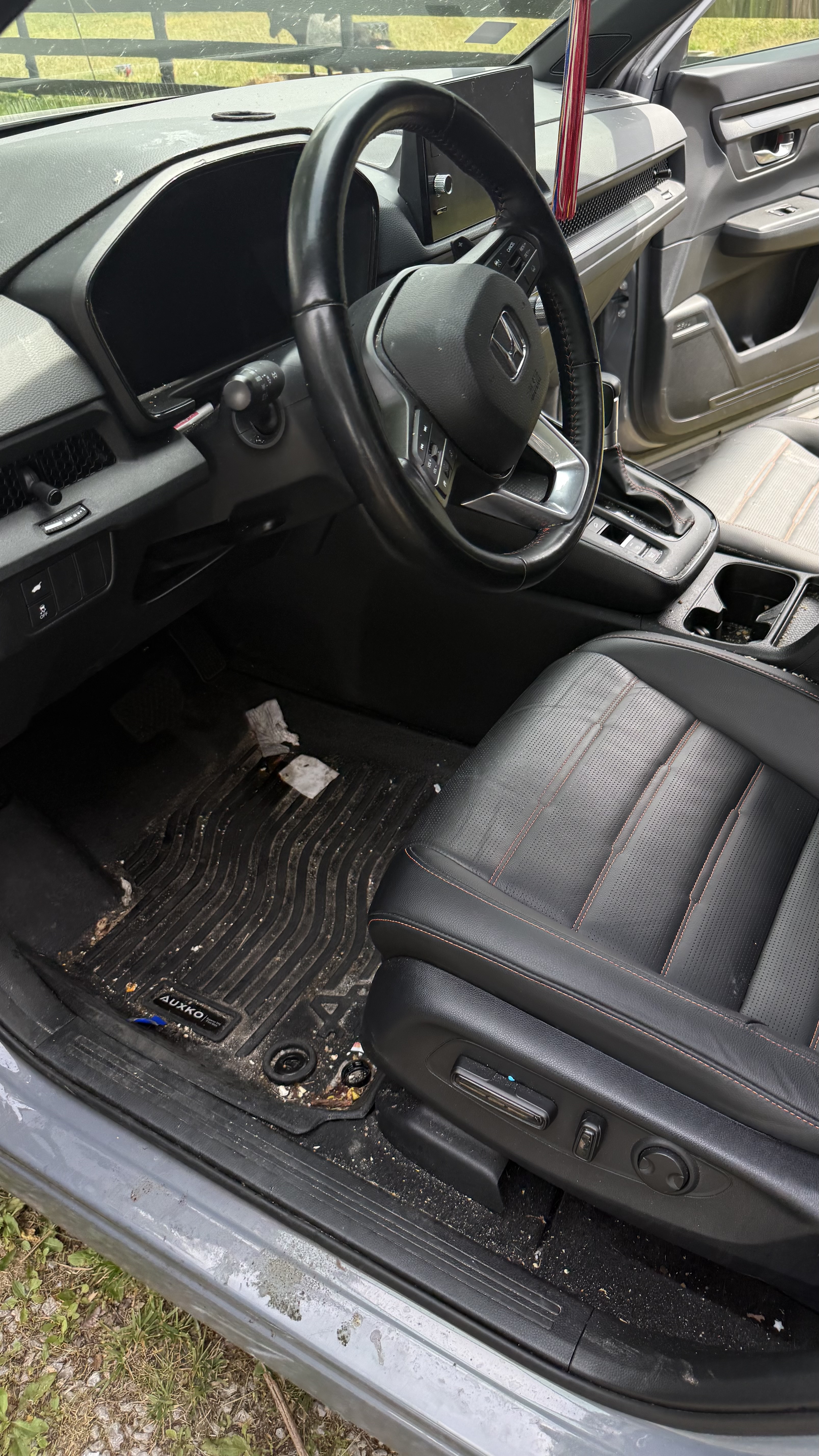 Driver side before interior detail
