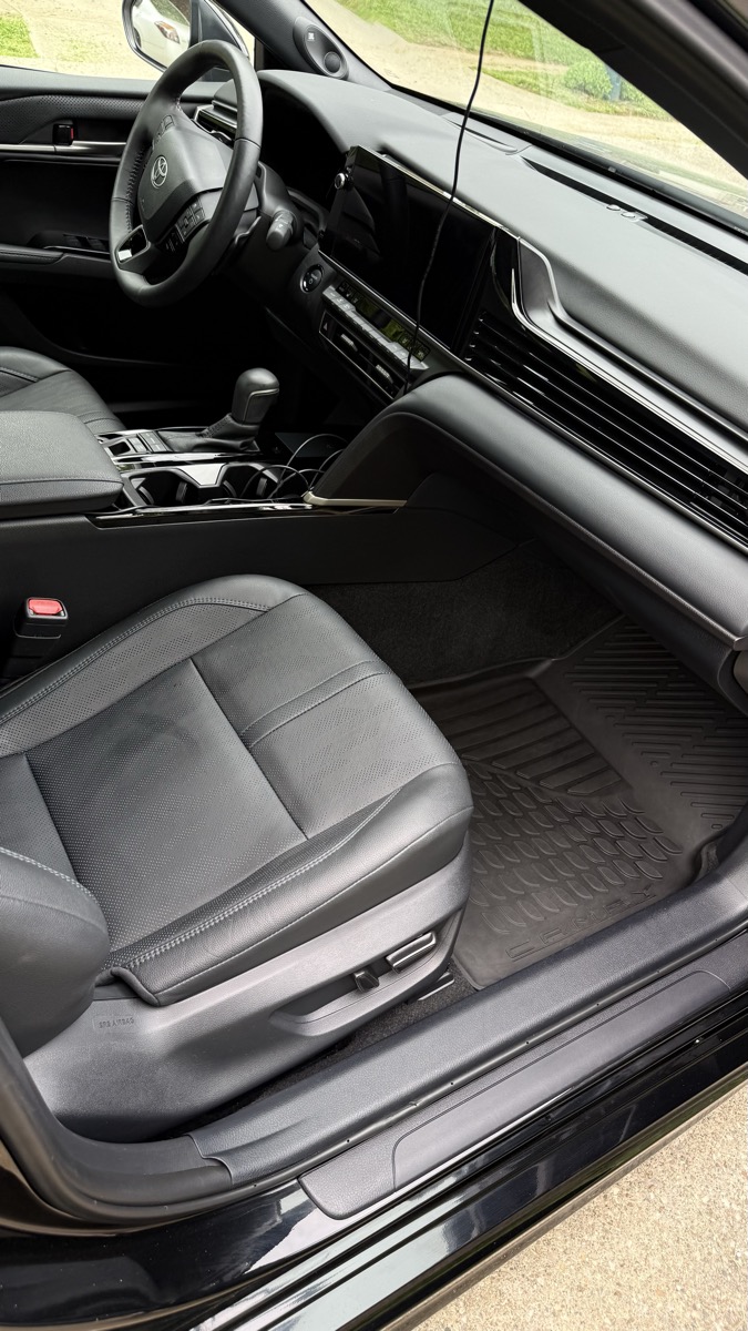 Clean Lexus interior front seat