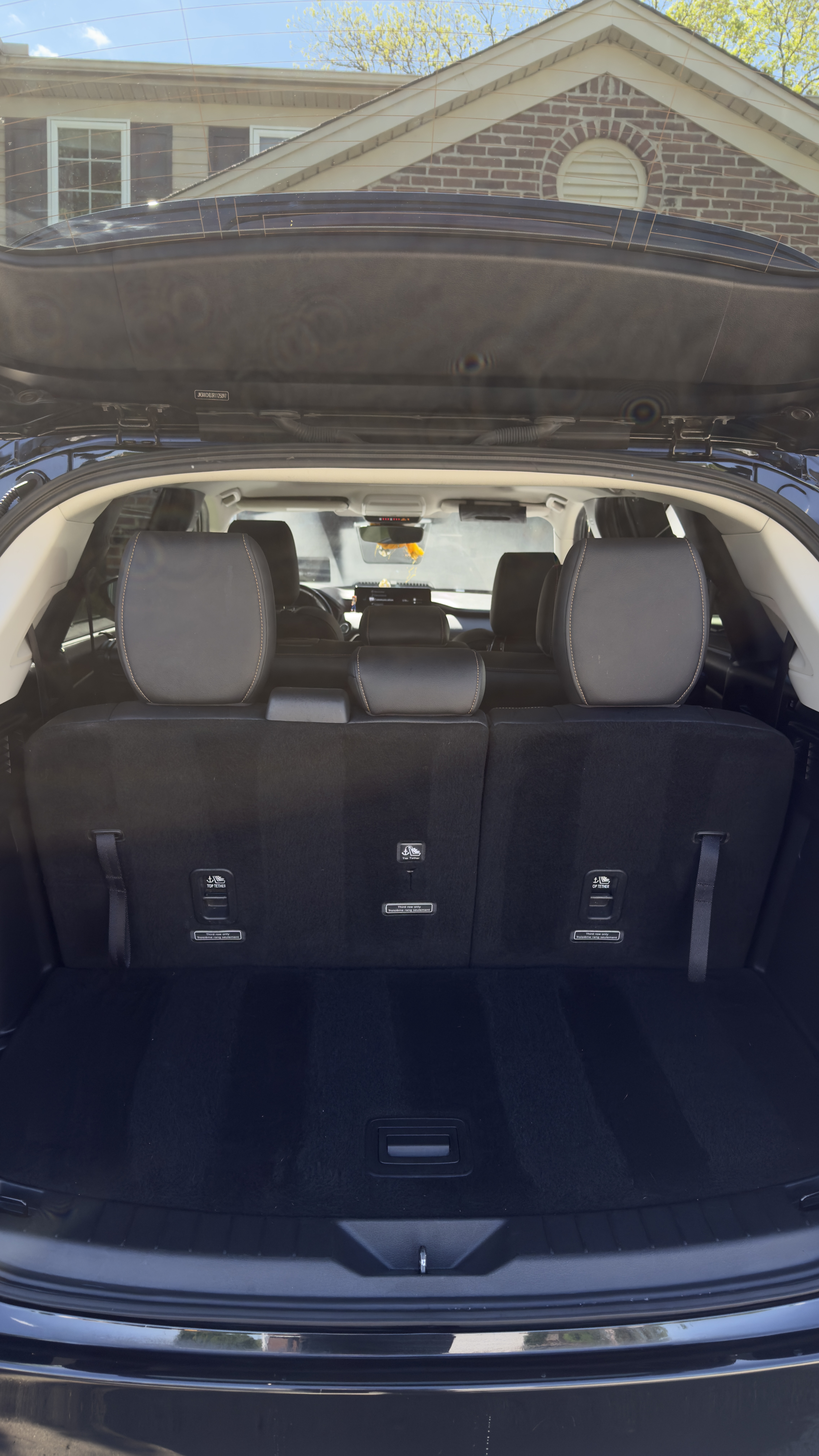 Clean trunk interior after detail